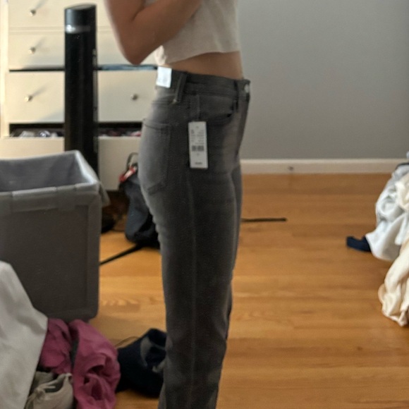 High Rise Slim Fit Flare Jeans - Picture 2 of 5